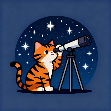 とらねこ天文台　ロゴ２